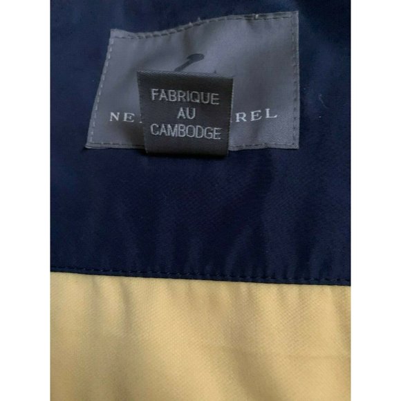 Nexus Apparel windbreaker Jacket Micro Polyester Bonded Fabric Men XL yellow - Picture 6 of 10